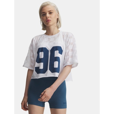 Under Armour Дамска тениска Under Armour UA Burnout 96 Tee Under Armour | Byal | ЖЕНИ | XS