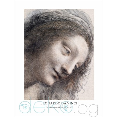 Принт The Head of the Virgin, Леонардо да Винчи - репродукция (Print1043)