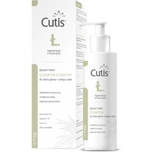Cutis Ł Bioaktivní konopný šampon +CBD pro regeneraci pokožky hlavy 200 ml