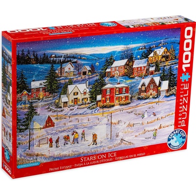 EUROGRAPHICS Пъзел Eurographics от 1000 части - Звезди на леда, Патриша Бурк (60005440)