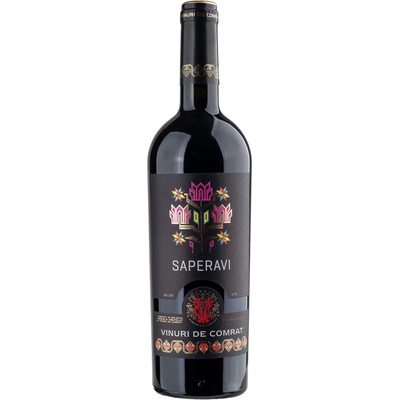 Vinuri De Comrat Saperavi Suché červené 2017 13% 0,75 l (holá láhev)