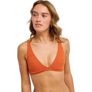 Roxy Current Coolness Elongated Tri bikini top - Orange (Ginger Spice)
