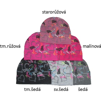 dívčí jarní podzimní čepice prodloužená