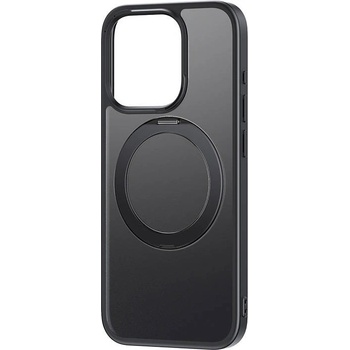 Image 1 of Baseus CyberLoop Magnetic Case - хибриден удароустойчив кейс с MagSafe за iPhone 15 Pro Max (черен-прозрачен)