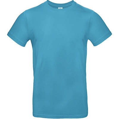 B&C triko pánské E190 t-shirt azurové