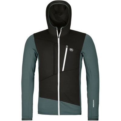 Ortovox Fleece Grid Hoody dámska mikina dark arctic grey