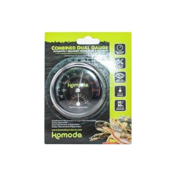 Komodo Teploměr a vlhkoměr kombinovaný analogový 7,5x7,5 cm