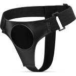 EasyToys Fetish Collection Harness with Suction Cup Black