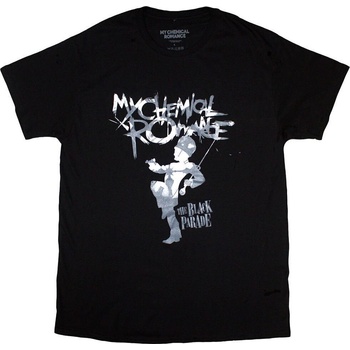 My Chemical Romance Риза Clock Logo Unisex Black L (MCRTS40MB03)