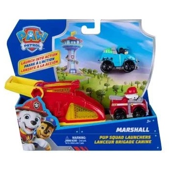 Spin Master Paw Patrol: Станция за изстрелване - Marshall