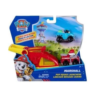 Spin Master Paw Patrol: Станция за изстрелване - Marshall