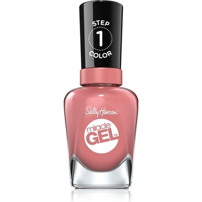 Sally Hansen Miracle Gel гел лак за нокти без използване на UV/LED лампа цвят 244 Mauve-Olous 14, 7ml
