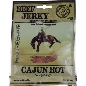 Beef Jerky Cajun Hot Bez lepku Pikantné 25 g