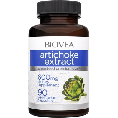 Biovea Artichoke Extract, 600 mg, 90 капсули, Biovea (7868)