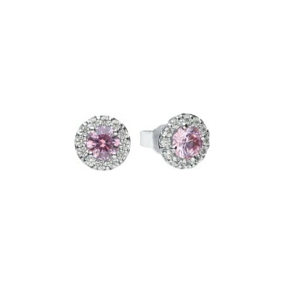 Diamonfire Luxusní stříbrné náušnice E5775