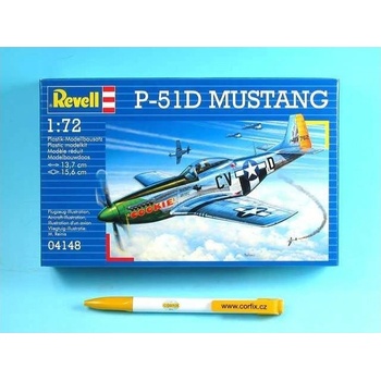Revell Plastic ModelKit letadlo 04148 P-51D MUSTANG 1:72