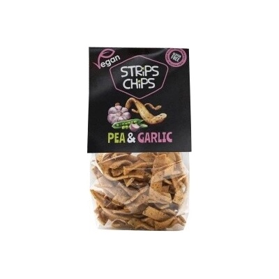Strips Chips hrachové s česnekem 80 g