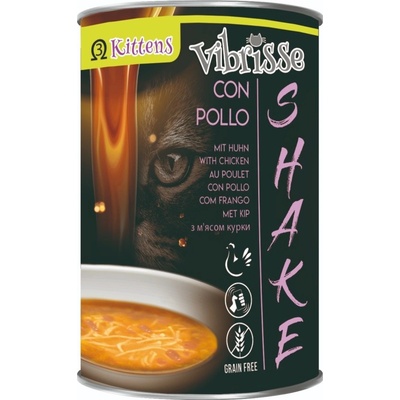 Vibrisse Shake Kitten Kuřecí polévka s omega 3 135 g