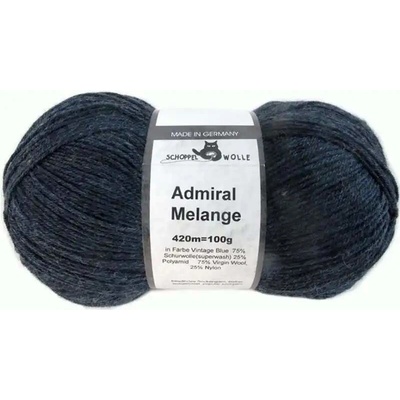 Schoppel wolle Admiral Melange 4488M Vintage Blue