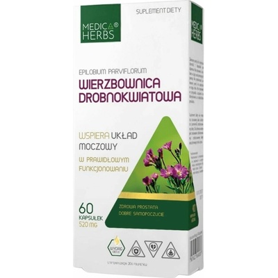 Medica Herbs Vŕba malokvetá 520 mg 60 kapsúl