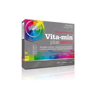 OLIMP Витамини и Минерали Plus Senior, Olimp, 30 Caps. , 6048