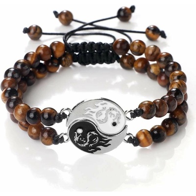 Predator Q1 Korálkový náramek Yin Yang XHB 29