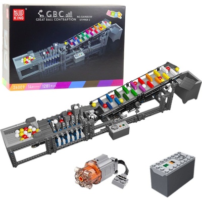mamido Stavebnice s elektrickou kuličkovou dráhou 1281 ks