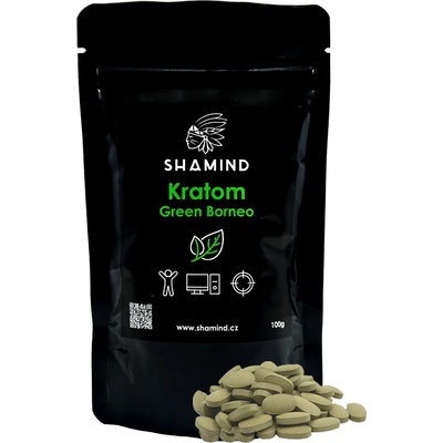 Shamind Lisovaný Kratom White Borneo 100 g