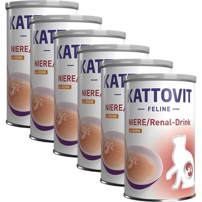KATTOVIT Renal Drink пиле 6 x 135 мл