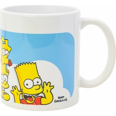 STOR Hrneček keramický Simpsonovi Obláčky 325 ml