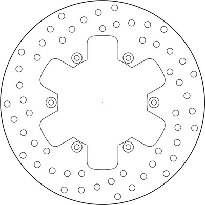 Predný brzdový kotúč Brembo YAMAHA 600 TT E 1997 - 2000