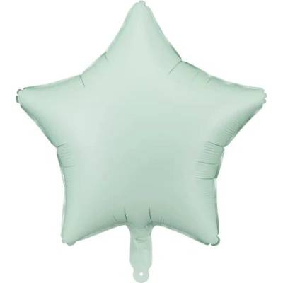 Party Deco Фолиев Балон Звезда Зелен Матиран (fb3t-012)