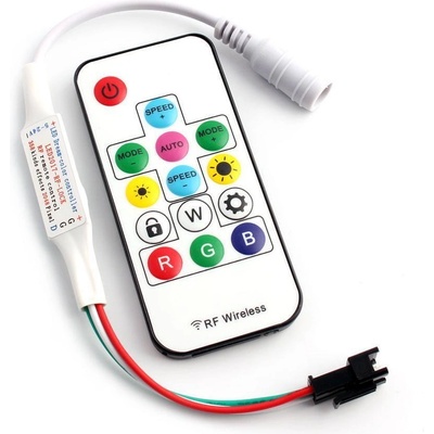 limaLED Контролер Magic Symphony 5V - 24VRGB LED WS2811-14 бутона - limaLED (2228)