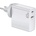 Makki Универсално зарядно, Makki MAKKI-GN65W1A1C, Charger Wall GaN, USB Type-C/A 65W White (MAKKI-GN65W1A1C)
