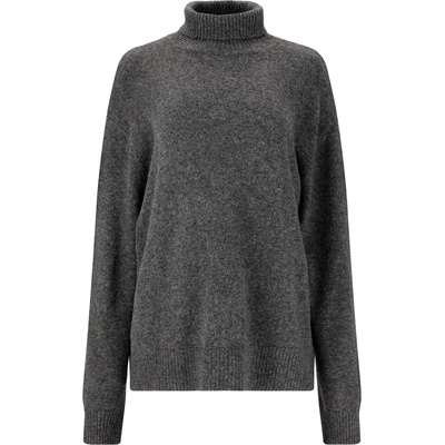 ATHLECIA Дамски пуловер ATHLECIA Women's Daviana Knitted High Neck Jumper - Dark Grey Melange - размер 38 (EU) (117-2752-0114)