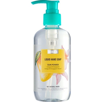 Biobaza Liquid Hand Soap tekuté mydlo na umývanie rúk Sun Power 250 ml