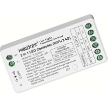 MiBoxer WiFi + RF stmievač pre CCT LED pásiky FUT035W