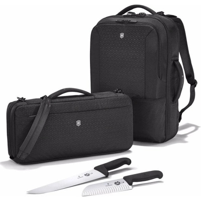 Victorinox kuchařský batoh Chef’s s pořadačem 12dílnou sadou nožů