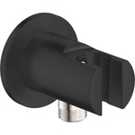 Grohe Vitalio Universal - Стенно коляно за душ с държач, черен мат 269622431 (269622431)