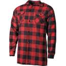 Fox Lumberjack Košeľa kockovaná drevorubačská červená