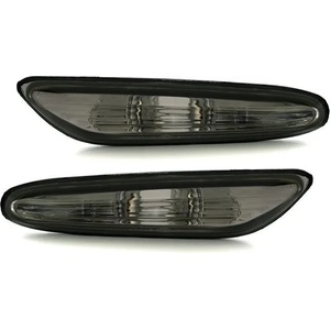  Кристални мигачи bmw e46 (2001-2005) / Е60 / x3 (2004-2009) - опушени (sb03bc)
