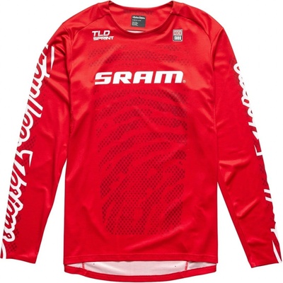 Troy Lee Designs SKYLINE AIR SRAM ROOTS LONG SLEEVES FIERY RED