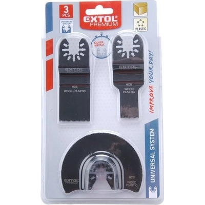 Extol Premium sada na drevo, 3ks 8803823