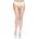 Leg Avenue Мрежести чорапи за жартиери Leg Avenue 9040 бели