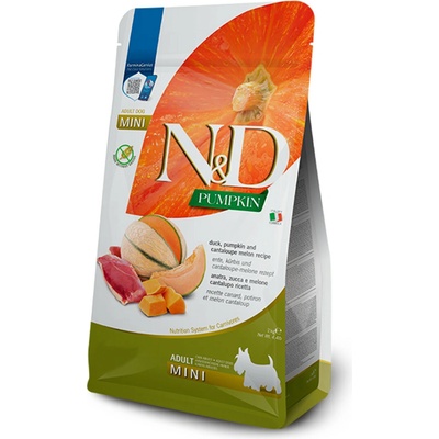 N&D Pumpkin Dog Adult Mini Grain Free Duck Cantaloupe 2 kg
