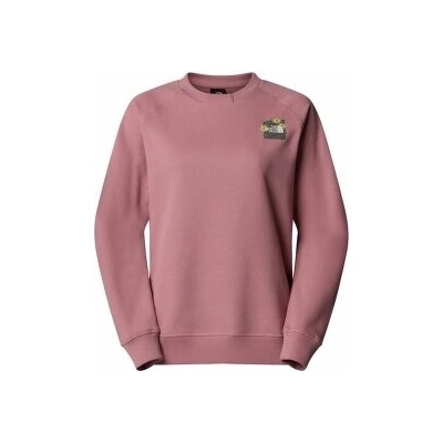 The North Face CONNECT RELAXED CREW SWEATSHIRT-GRAPHI Women NOSTALGIA ROSE růžová M/REGULAR