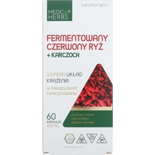 Medica Herbs Fermentovaná červená ryža + artičok 260 mg 80 kapsúl