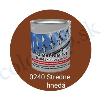 Hammerite Komaprim 3v1, 0,75L, středně hnědý
