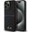 BMW Кейс BMW M Silicone Pattern MagSafe за iPhone 15 Pro Max, черен (BMW000819-0)