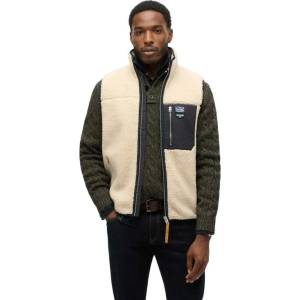 SUPERDRY Потник Superdry Vintage Retro vest - Beige (Oatmeal Beige)